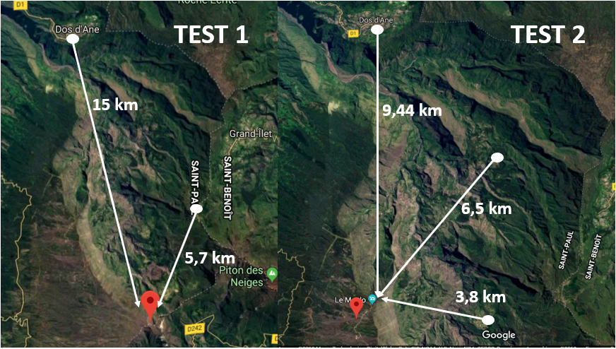 LORA network test in Mafate-2